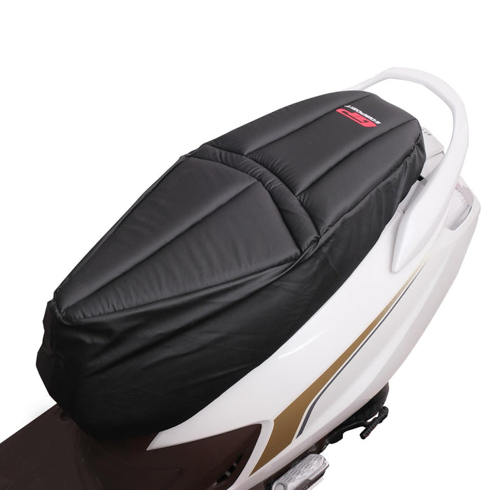 GP Kompozit Motorcycle Seated Cover Protector Waterproof Black Compatible For Hero DASH 125  2022-2025