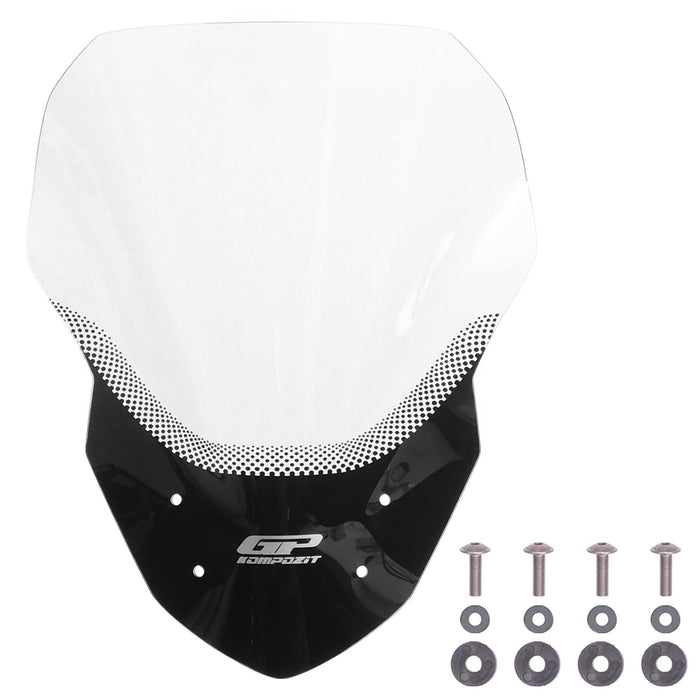 GP Kompozit Windshield Windscreen Clear Compatible For RKS Arome 125 2021-2024