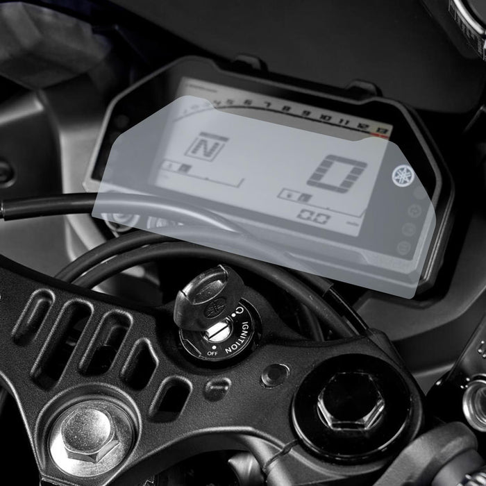 GP Kompozit 9H Nano Glass Dashboard Screen Protector Kit, Anti Glare, Ultra Slim, Hydrophobic Compatible For Yamaha MT-25 / MT-03 2022-2025