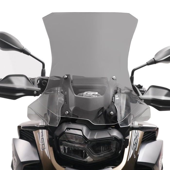 GP Kompozit Windshield Windscreen Smoked Compatible For BMW F 850 GS 2018-2023