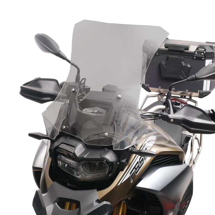 GP Kompozit Windshield Windscreen Smoked Compatible For BMW F 850 GS 2018-2023
