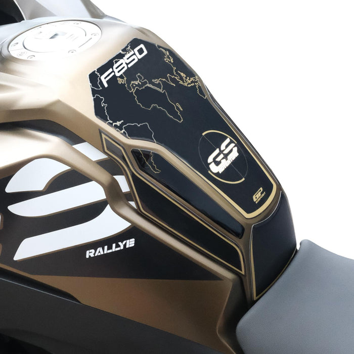 GP Kompozit Tank Pad Black Compatible For BMW F 850 GS 2018-2024