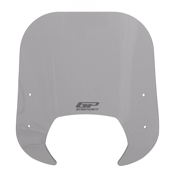 GP Kompozit Windshield Windscreen Smoked Compatible For Royal Alloy Tigara Grande 125 / 150 / 300 2022-2025