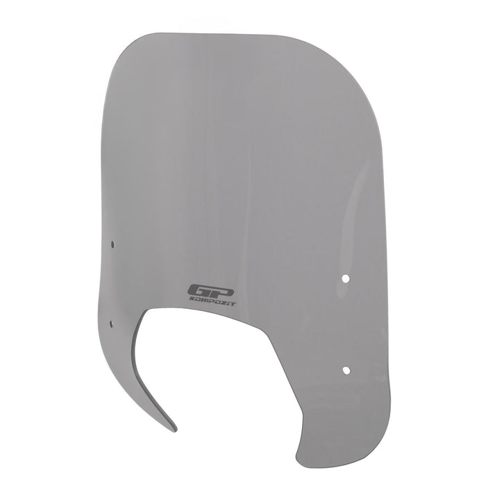 GP Kompozit Windshield Windscreen Smoked Compatible For Royal Alloy Tigara Grande 125 / 150 / 300 2022-2025