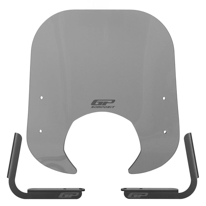 GP Kompozit Windshield Windscreen Smoked Compatible For Royal Alloy GP / GT 150 / 180 / 300 2022-2024