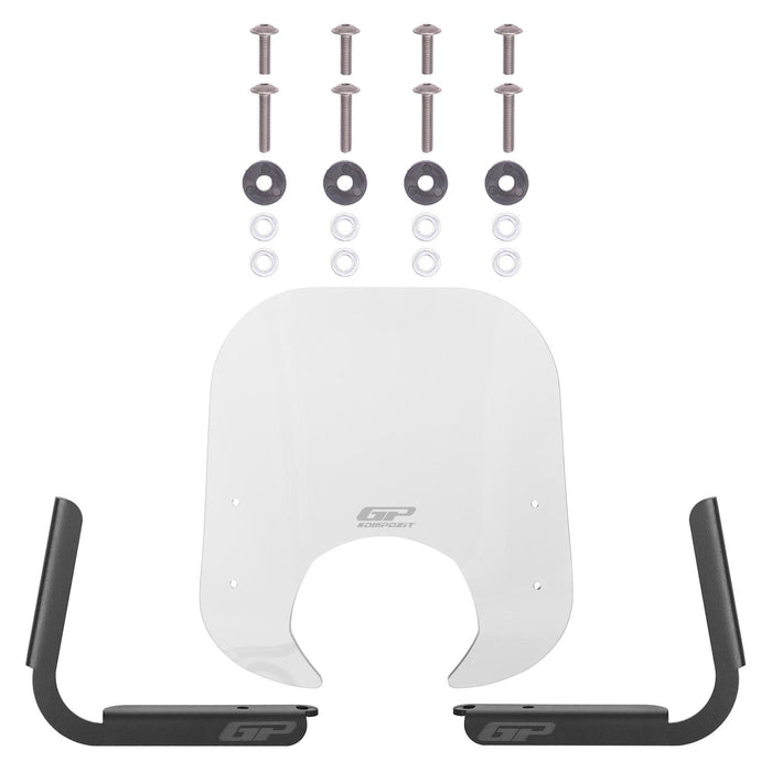 GP Kompozit Windshield Windscreen Clear Compatible For Royal Alloy GP / GT 150 / 180 / 300 2022-2024