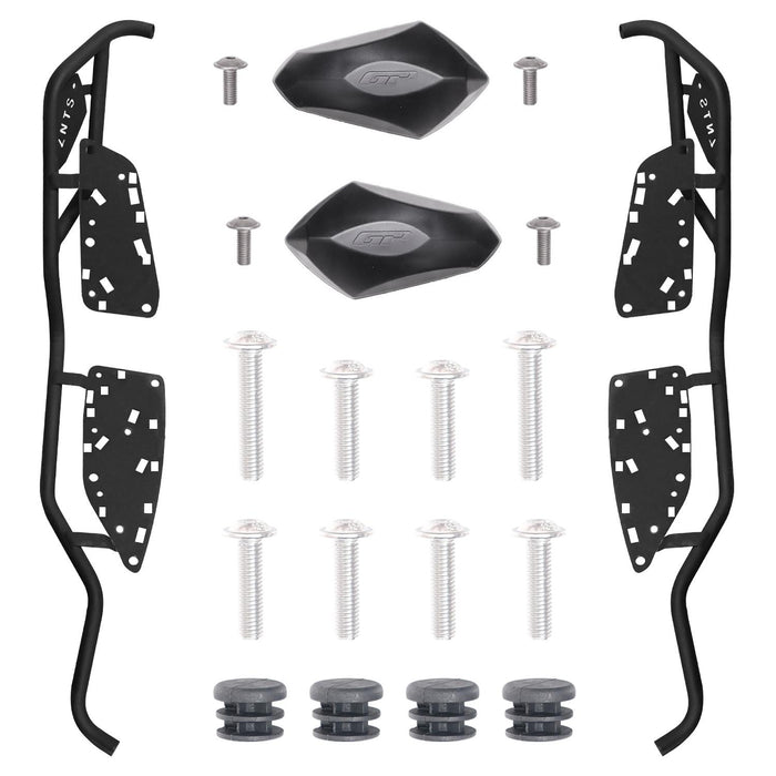 GP Kompozit Engine Protector Crash Bars Black Compatible For Zontes ZT250T-E 2024