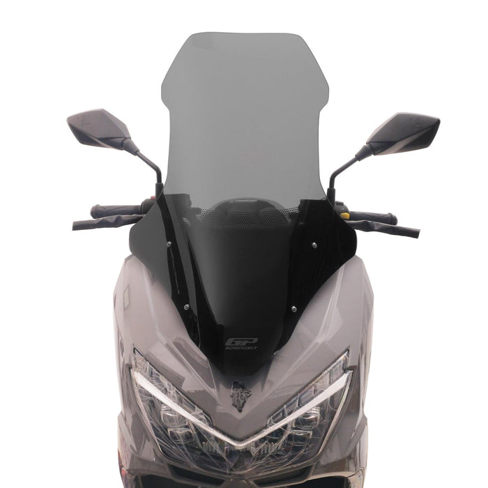 GP Kompozit Windshield Windscreen Smoked Compatible For Mondial Strada 125 2023-2025