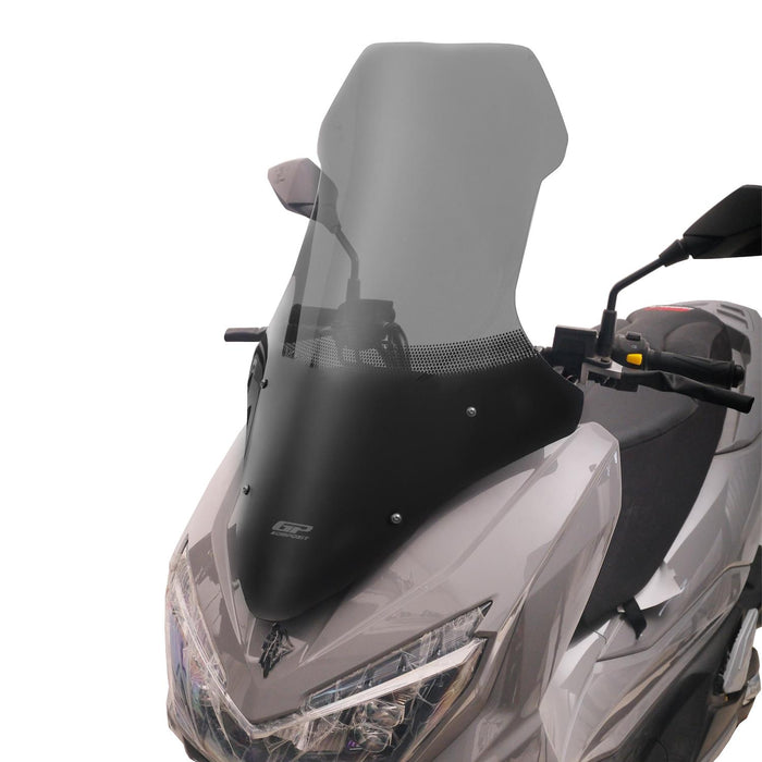 GP Kompozit Windshield Windscreen Smoked Compatible For Mondial Strada 125 2023-2025