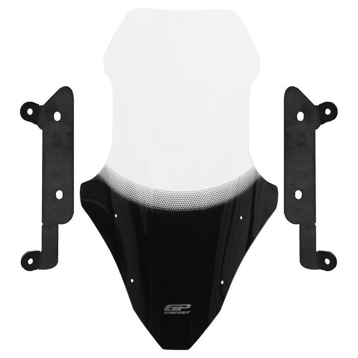 GP Kompozit Windshield Windscreen Clear Compatible For Mondial Strada 125 2023-2025