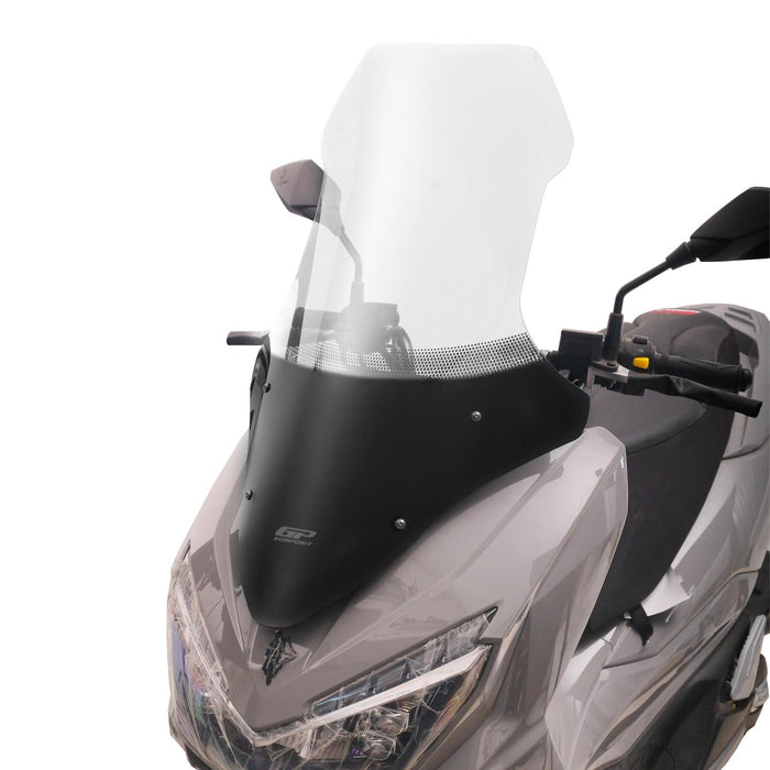 GP Kompozit Parabrisas Transparente Compatible con Mondial Strada 125 2023-2025