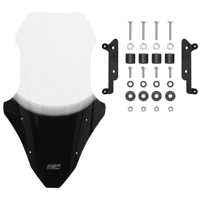 GP Kompozit Windshield Windscreen Clear Compatible For Mondial Strada 125 2023-2025