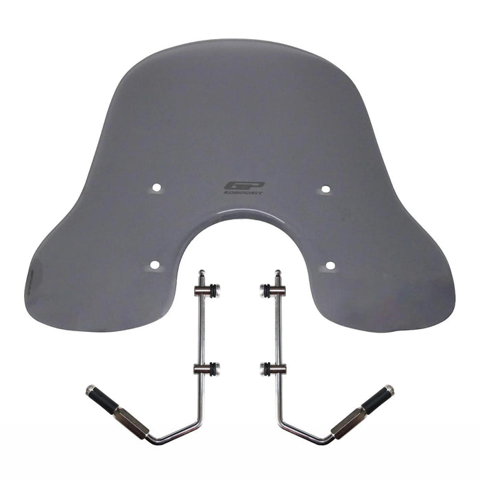 GP Kompozit Windshield Windscreen Smoked Compatible For Vespa GTS 300 / GTS 150