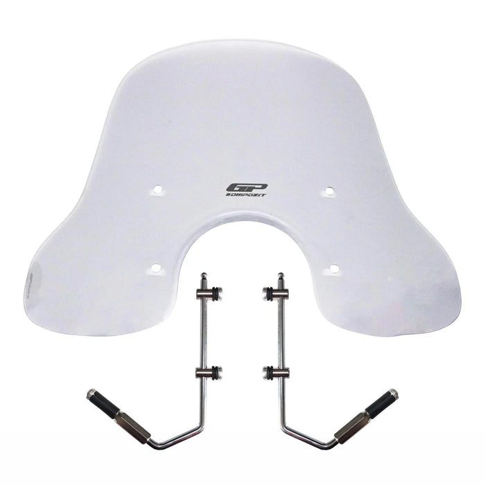 GP Kompozit Windshield Windscreen Clear Compatible For Vespa GTS 300 / GTS 150