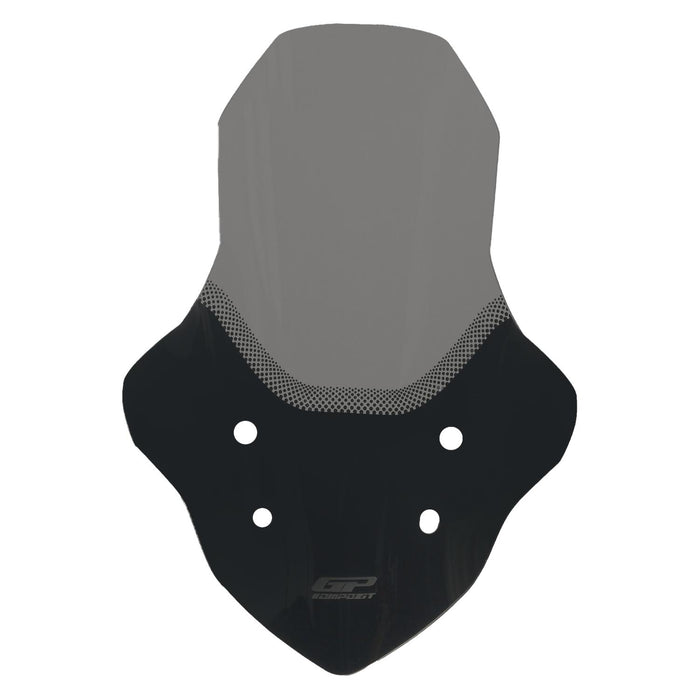 GP Kompozit Windshield Windscreen Smoked Compatible For Mondial Strada 125 2023-2025