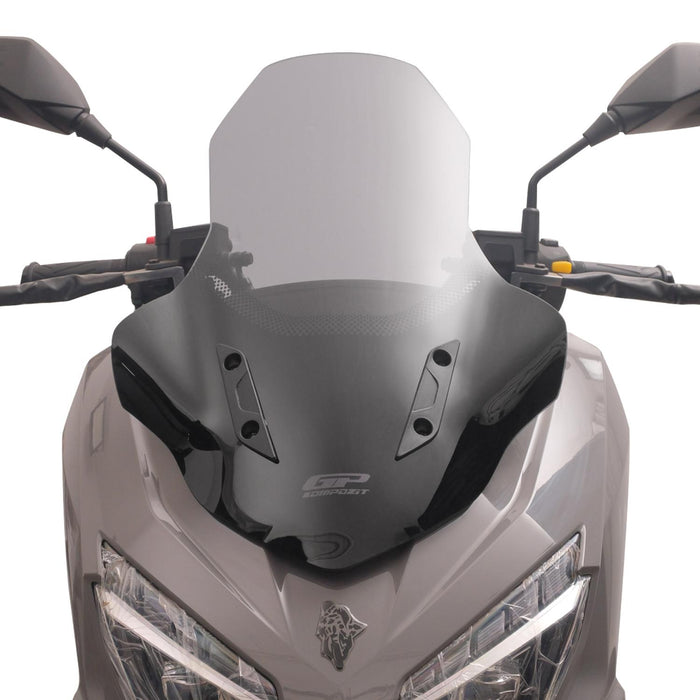GP Kompozit Windshield Windscreen Smoked Compatible For Mondial Strada 125 2023-2025