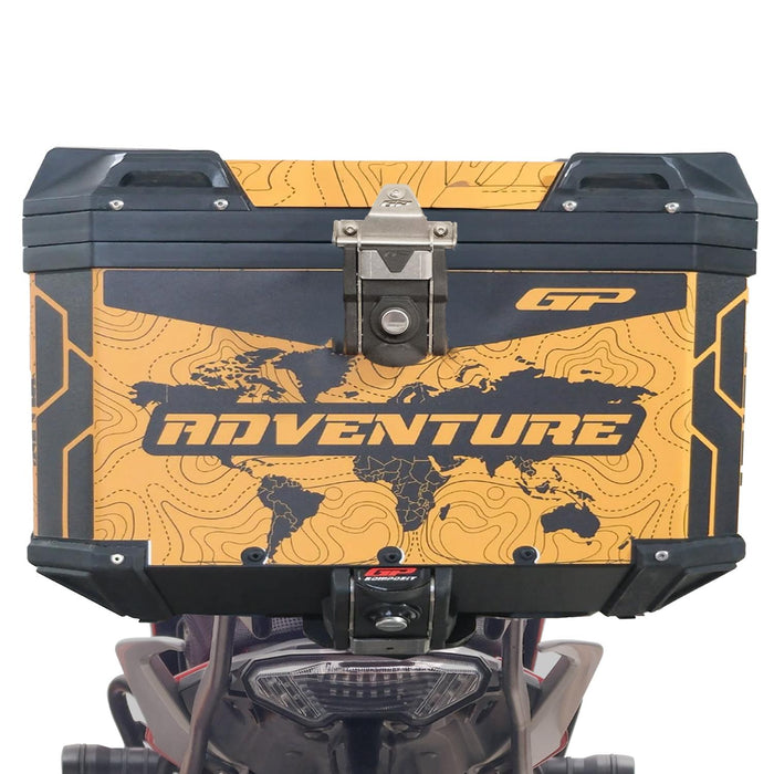 GP Kompozit Universal 45 lt Aluminum Motorcycle Top Case DSN03