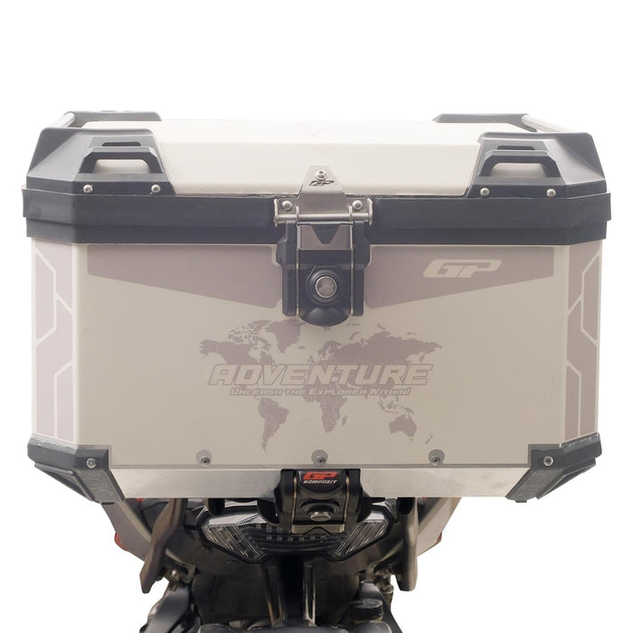 GP Kompozit Universal 45 lt Aluminum Motorcycle Top Case DSN02