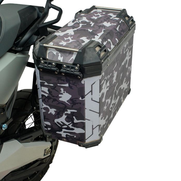 GP Kompozit Universal 40 lt x 2 Aluminum Motorcycle Pannier Sides Cases DSN01