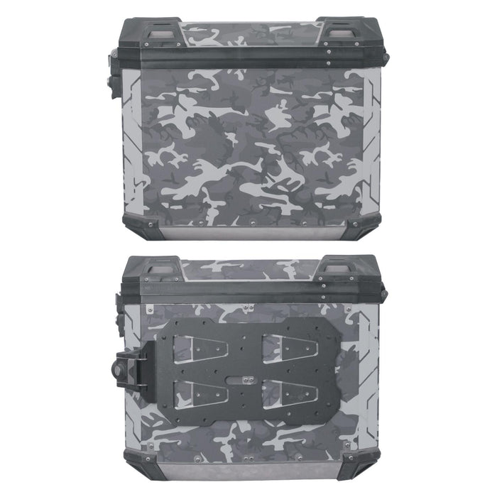GP Kompozit Universal 40 lt x 2 Aluminum Motorcycle Pannier Sides Cases DSN01