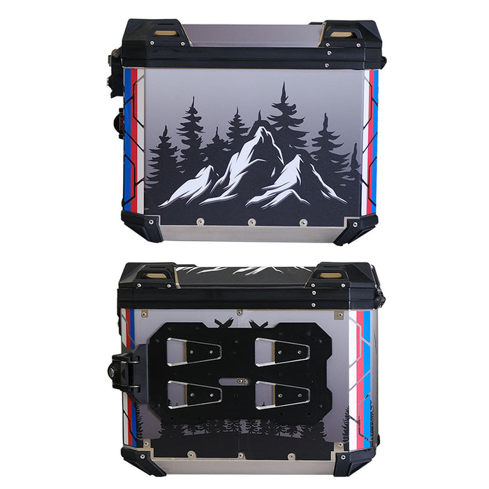 GP Kompozit Universal 40 lt x 2 Aluminum Motorcycle Pannier Sides Cases DSN06