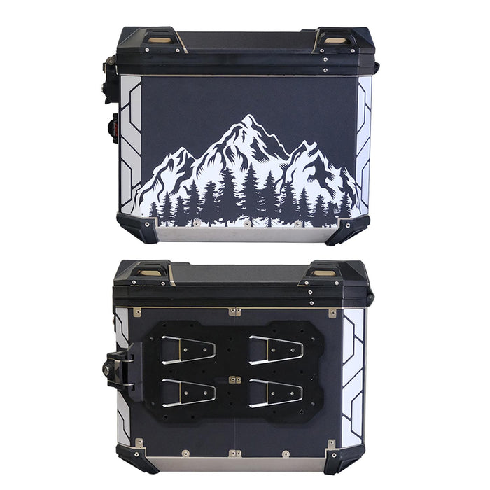 GP Kompozit Universal 40 lt x 2 Aluminum Motorcycle Pannier Sides Cases DSN04