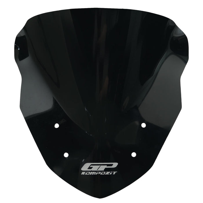 GP Kompozit Windshield Windscreen Black Compatible For RKS Arome 125 2021-2024
