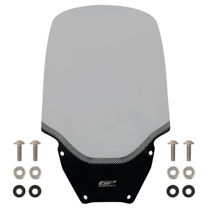 GP Kompozit Touring Windshield Windscreen Smoked Compatible For Honda Forza 250 / Forza 350 / NSS350 2018-2026