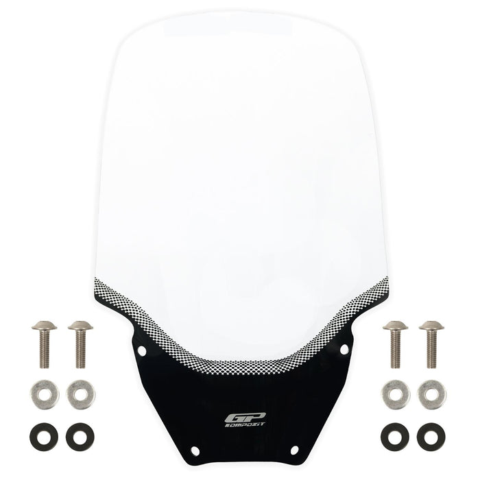 GP Kompozit Touring Windshield Windscreen Clear Compatible For Honda Forza 250 / Forza 350 / NSS350 2021-2025