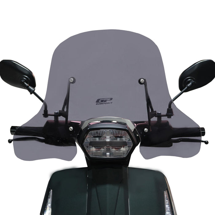 GP Kompozit Windshield Windscreen Smoked Compatible For Lambretta X300 2023-2024
