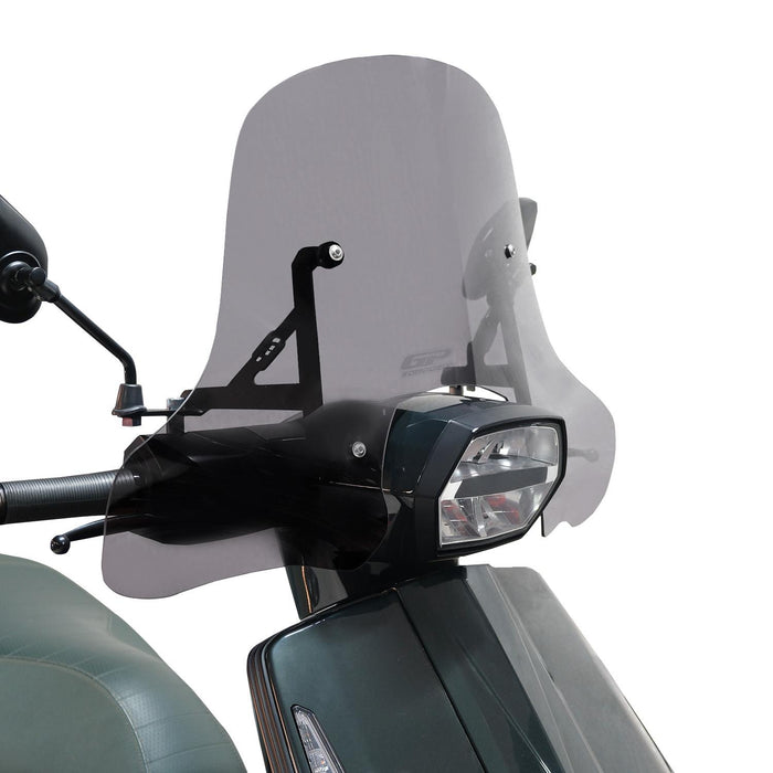 GP Kompozit Windshield Windscreen Smoked Compatible For Lambretta X300 2023-2024