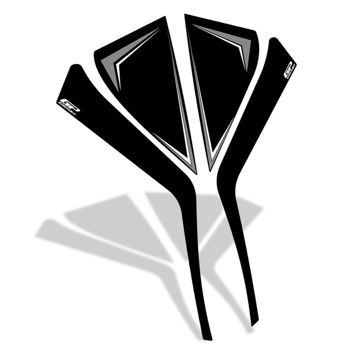 GP Kompozit Side Strip Tank Pad Gray Compatible For Honda PCX125 / PCX150 2025