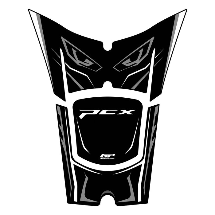 GP Kompozit Tank Pad Gray Compatible For Honda PCX125 / PCX150 2025