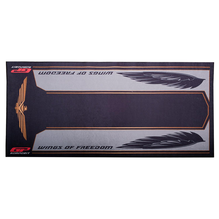 GP Kompozit Non-Slip Motorcycle Floor Mat Compatible For Honda GL1800 Gold Wing Universal