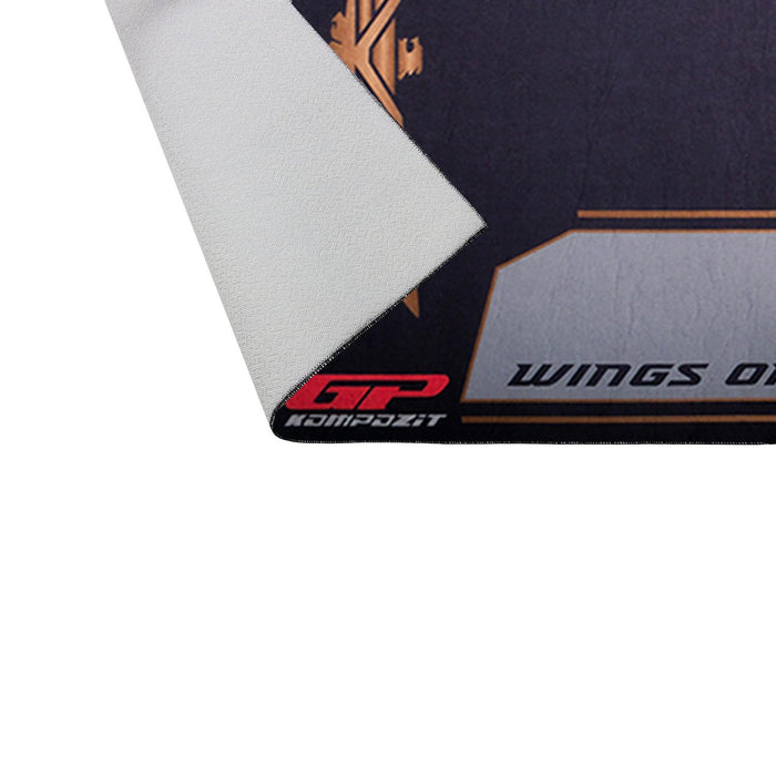 GP Kompozit Non-Slip Motorcycle Floor Mat Compatible For Honda GL1800 Gold Wing Universal