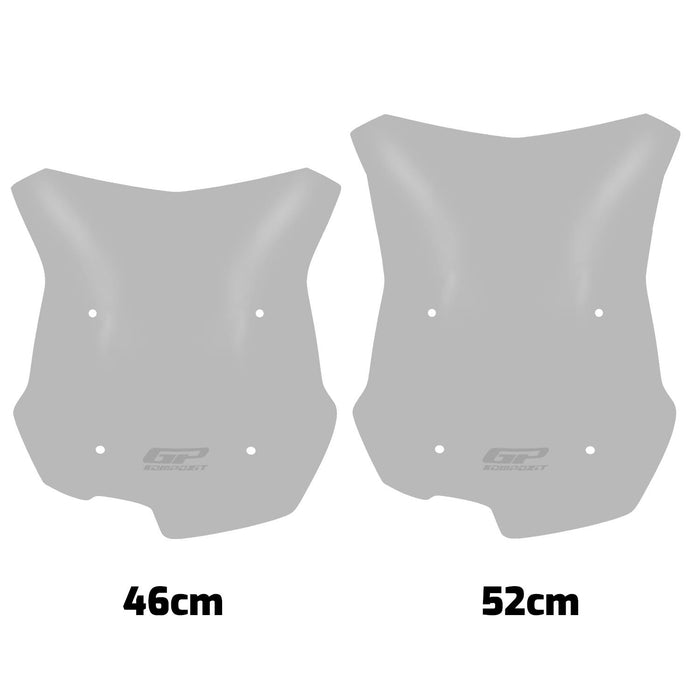 GP Kompozit Windshield Windscreen Smoked Compatible For BMW F 950 GS ADV 2022-2026