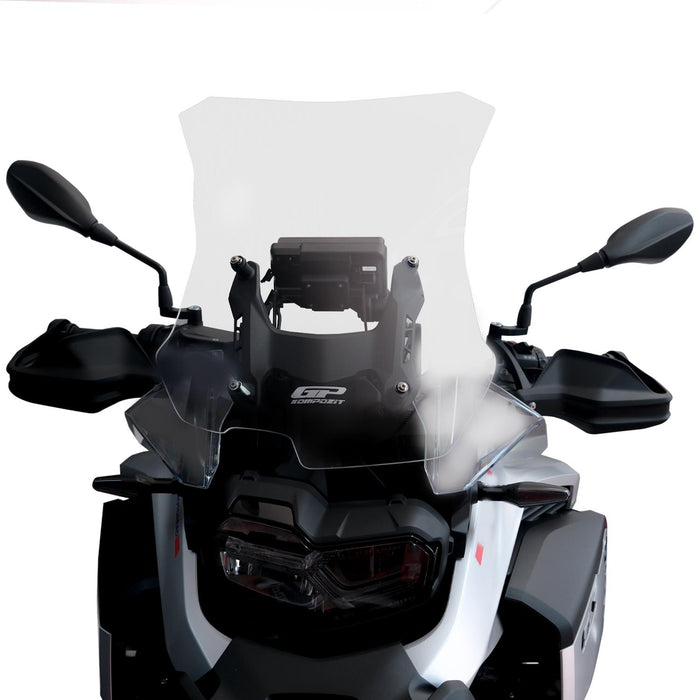GP Kompozit Windshield Windscreen Smoked Compatible For BMW F 950 GS ADV 2024-2026