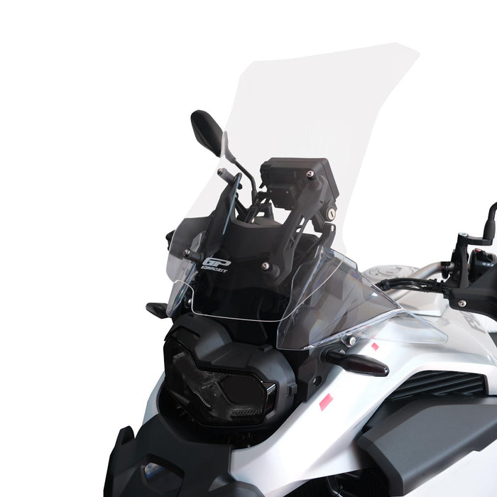 GP Kompozit Windshield Windscreen Smoked Compatible For BMW F 950 GS ADV 2024-2026