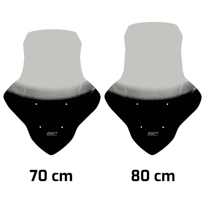 GP Kompozit Windshield Windscreen Smoked Compatible For Regal Raptor XSUV 125 2024-2025