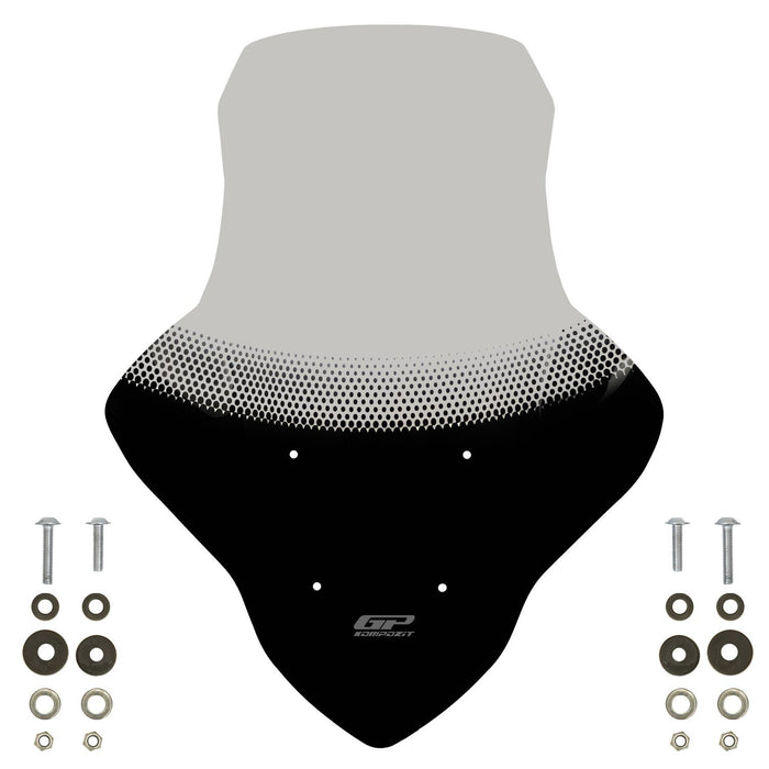 GP Kompozit Windshield Windscreen Smoked Compatible For Regal Raptor XSUV 125 2024-2025