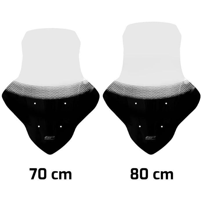 GP Kompozit Windshield Windscreen Clear Compatible For Regal Raptor XSUV 125 2024-2025