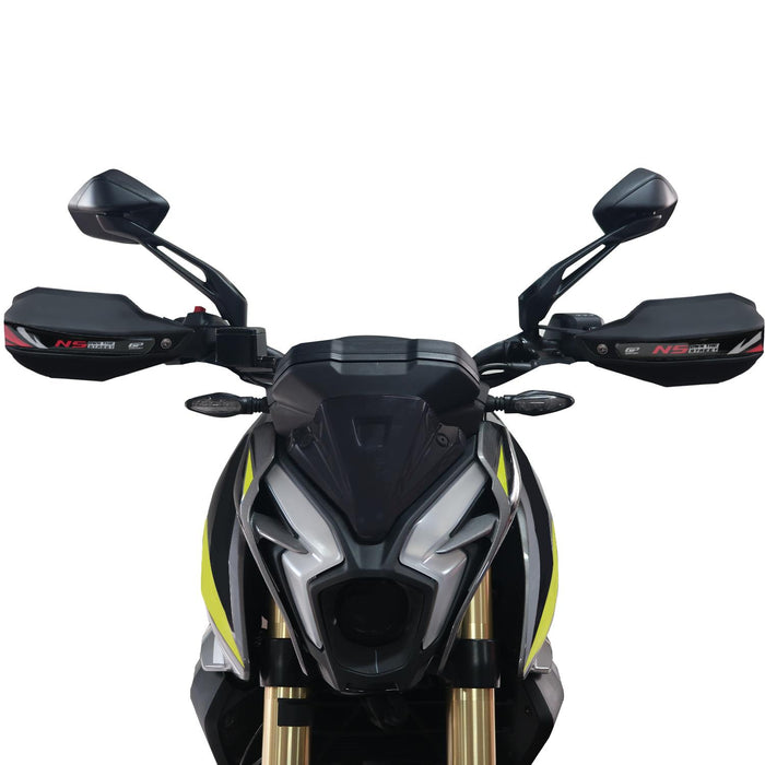 GP Kompozit Plastic Handguard Black Compatible For Bajaj Pulsar NS400z 2025