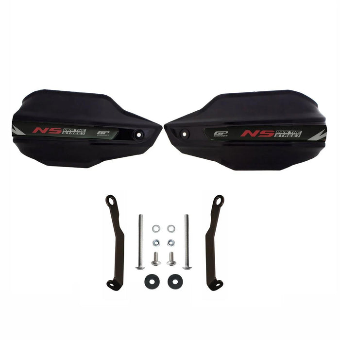GP Kompozit Plastic Handguard Black Compatible For Bajaj Pulsar NS400z 2025