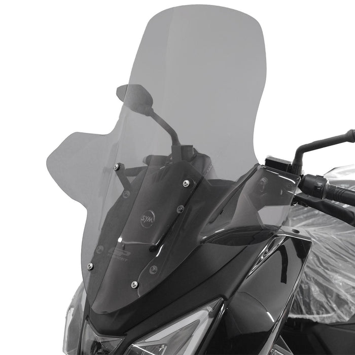 GP Kompozit Windshield Windscreen With Handguard Smoked Compatible For SYM Joyride 300 2023-2024