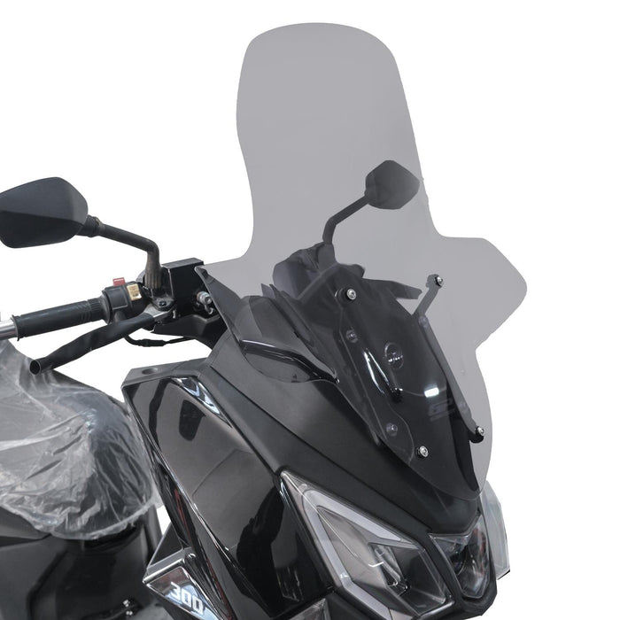 GP Kompozit Windshield Windscreen With Handguard Smoked Compatible For SYM Joyride 300 2023-2024