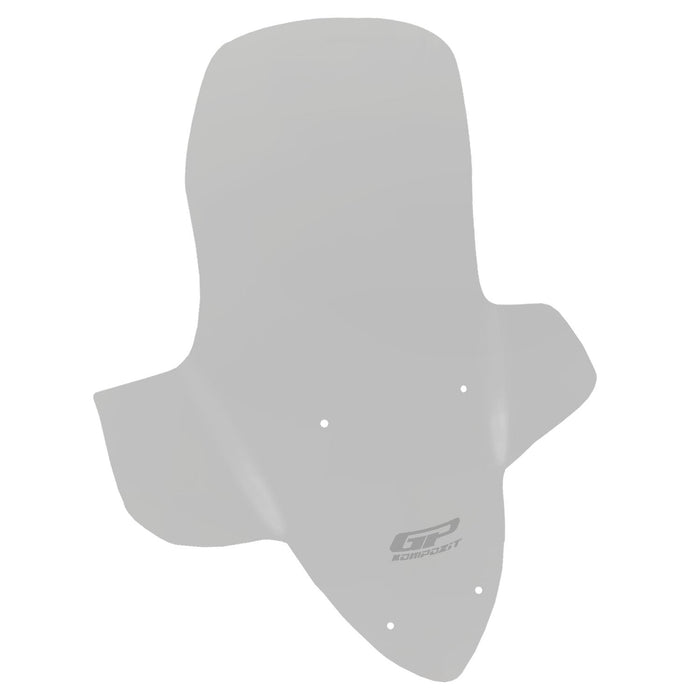 GP Kompozit Windshield Windscreen With Handguard Smoked Compatible For SYM Joyride 300 2023-2024