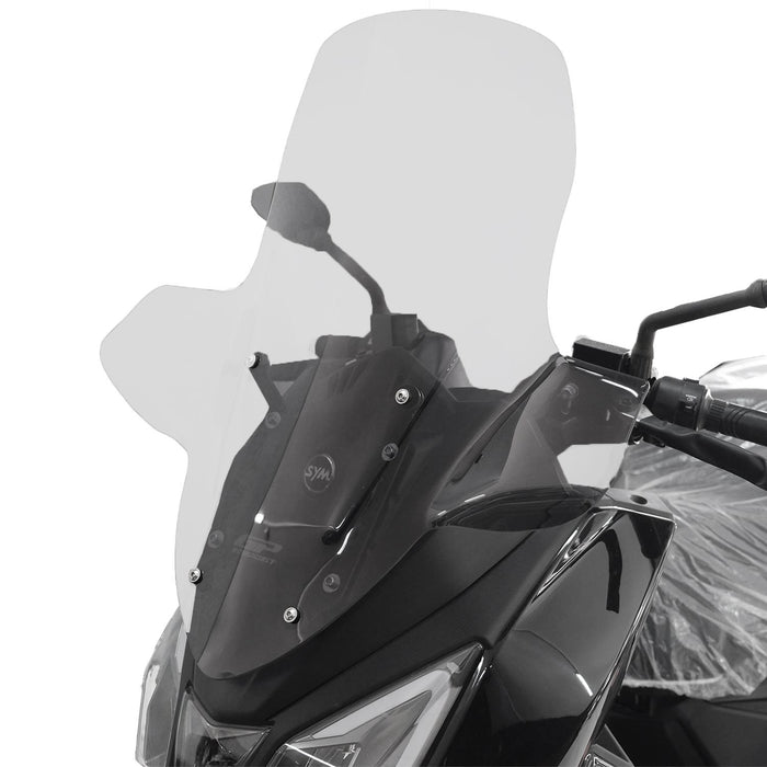 GP Kompozit Windshield Windscreen With Handguard Clear Compatible For SYM Joyride 300 2023-2024
