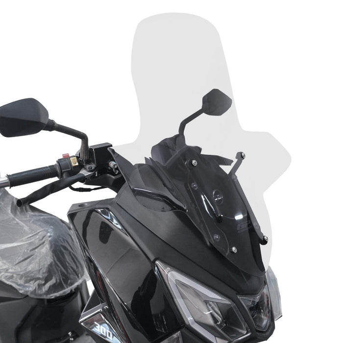 GP Kompozit Windshield Windscreen With Handguard Clear Compatible For SYM Joyride 300 2023-2024