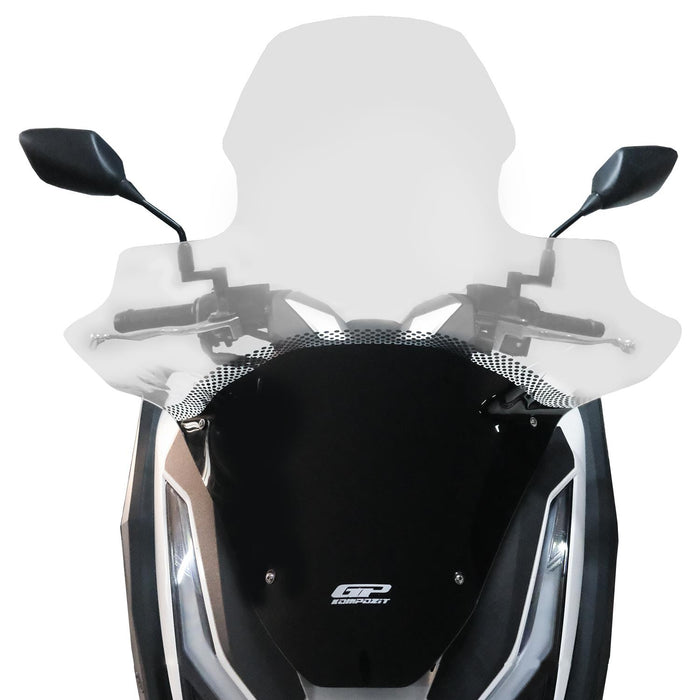 GP Kompozit Windshield Windscreen With Handguard Clear Compatible For Honda PCX125 / PCX150 2025