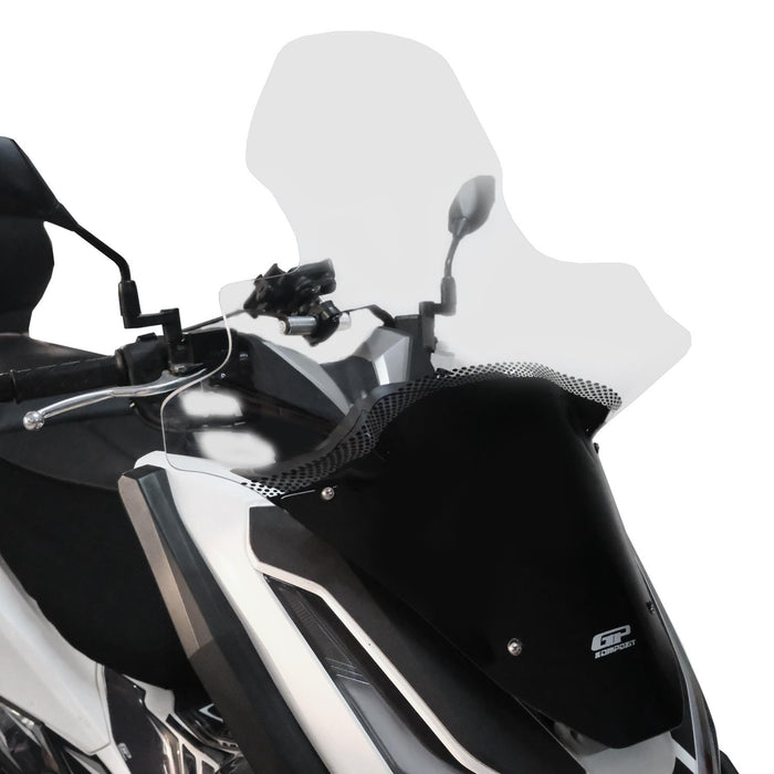 GP Kompozit Windshield Windscreen With Handguard Clear Compatible For Honda PCX125 / PCX150 2025